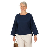 Papierschnittmuster Bluse Frau Maki Studio Schnittreif